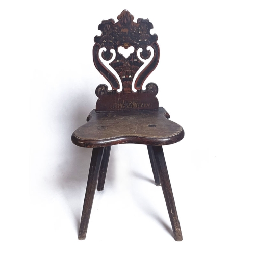 Chaise scabelle de HONGRIE