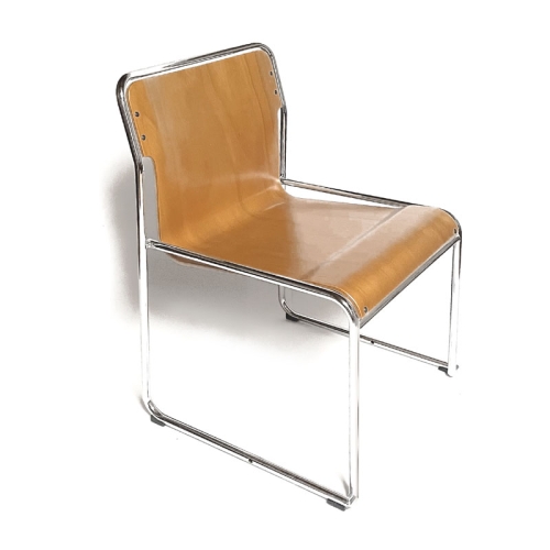 Chaise sans accoudoirs 77 bois Lammhults