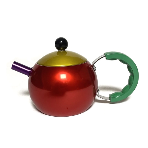 Théière KYUSU rouge Memphis Style