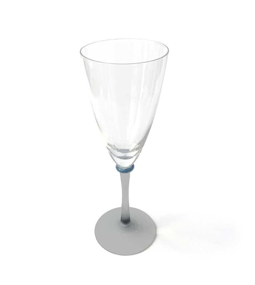 Verres à vin Daniel Hechter bague bleue