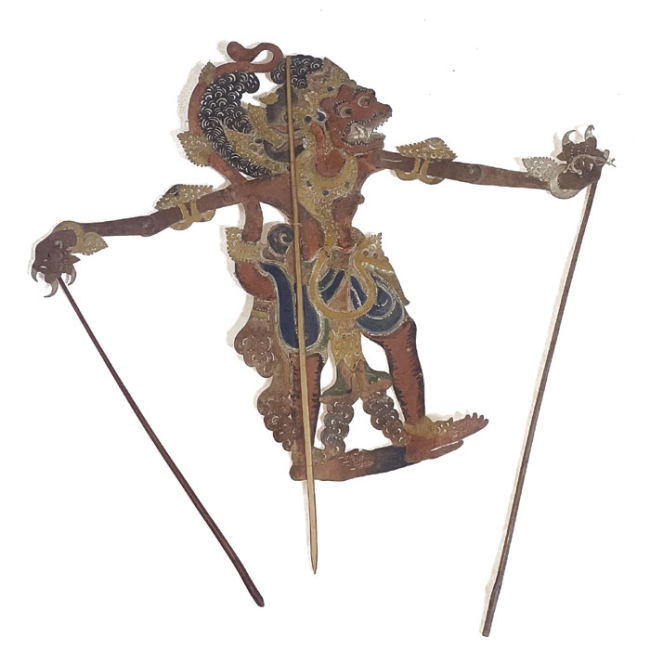Marionnette Wayang kulit SUGRIVA