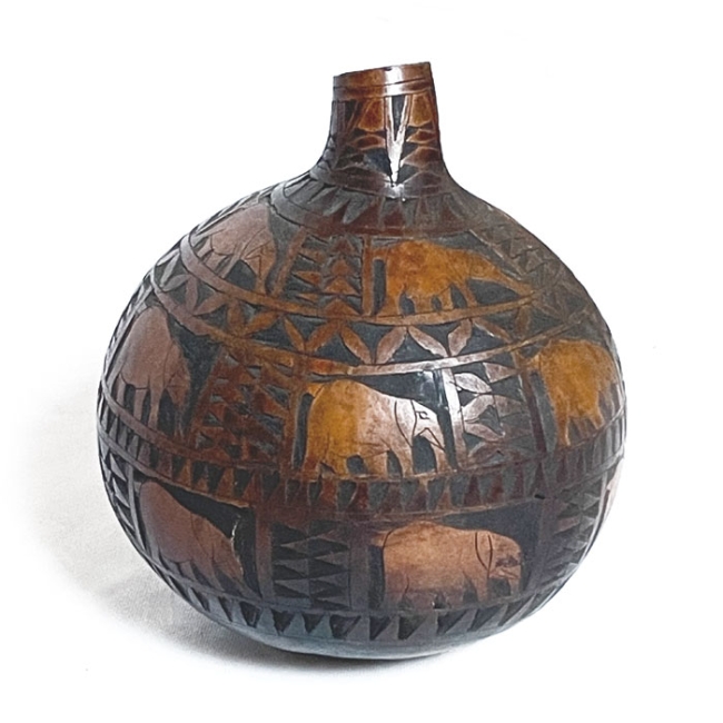 Calebasse artisanale du Kenya