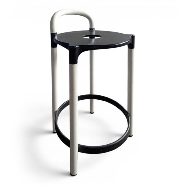 Chaise de bar POLO de Kartell - blanc