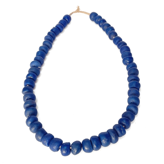 Collier de perles bleues ASHANTI